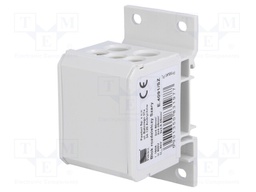 Splice terminal: distribution block; 2.5÷50mm2; ways: 1; grey