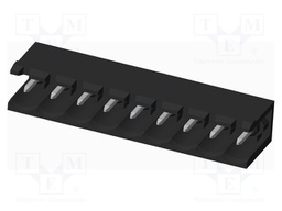 Connector: pluggable terminal block; socket; male; on PCBs