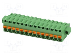 PCB connector, nominal cross section: 2.5 mm?, color: green,