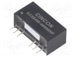Converter: DC/DC; 3W; Uin: 18÷74V; 5VDC; Iout: 600mA; 4.8g; 100kHz