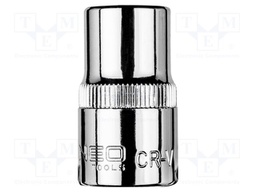 Socket; 6-angles,socket spanner; HEX 13mm; 1/2"