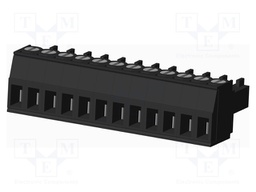 Connector: pluggable terminal block; plug; female; straight; 300V