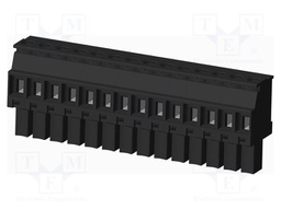Connector: pluggable terminal block; plug; female; angled 90°