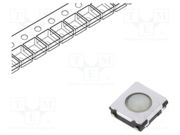 Microswitch TACT; SPST; Pos: 2; 0.02A/15VDC; SMT; none; 0.5N; 2mm