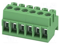 PCB connector, nominal cross section: 1.5 mm?, color: green,