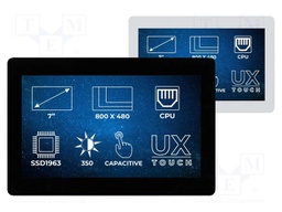 Display: TFT; 7"; 800x480; Illumin: LED; Dim: 179.9x119x11.45mm