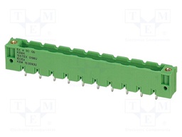 PCB headers, nominal cross section: 2.5 mm2, color: green, n