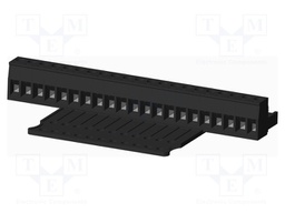 Connector: pluggable terminal block; plug; female; straight; 300V