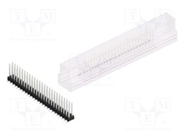 Connector: pin strips; pin header; male; PIN: 50; 2.54mm; SMT; 2x25
