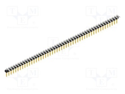 Connector: pin strips; pin header; male; PIN: 49; 2mm; THT; 1x49