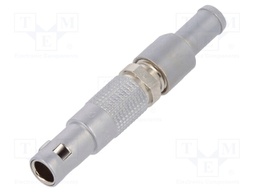 Connector: circular; Series: 00; plug; male; soldering; for cable