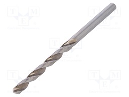 Drill bit; for metal; Ø: 4.2mm; L: 75mm; HSS; Working part len: 43mm