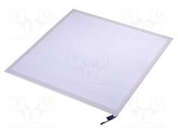 Lamp: LED light panel; 230VAC; 36W; white; 120°; 4000K; CRImin: 80