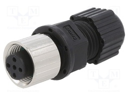 M12 Fld Ser CONN. Female Skt S