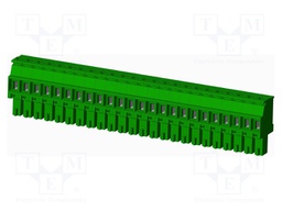 Connector: pluggable terminal block; plug; female; angled 90°