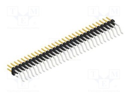 Connector: pin strips; pin header; male; PIN: 60; 2mm; SMT; 2x30