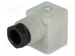 Connector: valve connector; plug; form A; 18mm; female; PIN: 3; 8A
