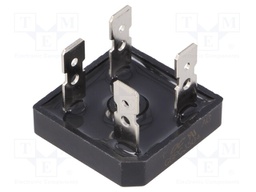 Single-phase bridge rectifier; Urmax:400V; If:35A; Ifsm:400A