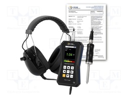 Vibrometer; Display: LCD 2,8"; Ch: 1; 0÷3,9inch,0÷399,9ft/s2; IP52
