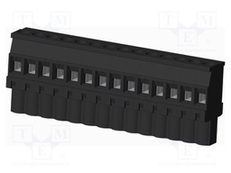 Connector: pluggable terminal block; plug; female; angled 90°