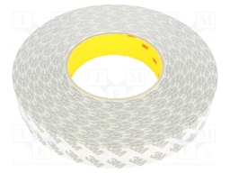Tape: fixing; W: 25mm; L: 50m; D: 0.16mm; acrylic; -30÷90°C; 7.5N/cm
