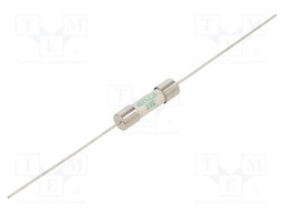Fuse: fuse; ceramic; 5A; 250V; time-lag; 5x20mm; brass; axial