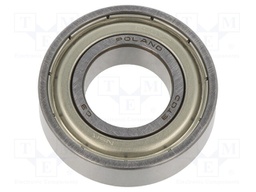 Bearing: ball; Øint: 17mm; Øout: 35mm; W: 10mm; bearing steel