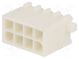 Socket; wire-board; male; Mini Universal MATE-N-LOK; 4.14mm; 600V