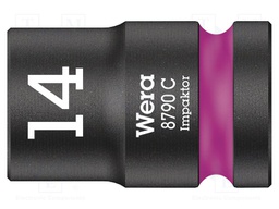 Key; hex socket,socket spanner,impact; HEX 14mm; 1/2"; 38mm