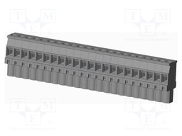 Connector: pluggable terminal block; plug; female; angled 90°