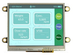 Display: TFT; 320x240; Illumin: LED; Dim: 76.9x63.9mm; 3.3V