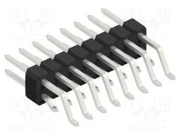 Connector: pin strips; pin header; male; PIN: 16; 2.54mm; SMT; 2x8