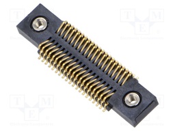 Connector: PCB to PCB; male; PIN: 40; 1mm; gold-plated; SMT; socket