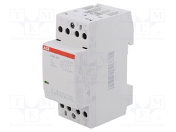 Contactor: 4-pole installation; NO x4; 48VAC; 48VDC; 25A; DIN; ESB