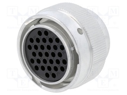 Connector: wire-wire; HD30; plug; female; PIN: 31; for cable