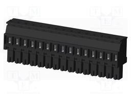 Connector: pluggable terminal block; plug; female; angled 90°