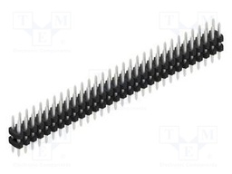 Connector: pin strips; pin header; male; PIN: 60; 2mm; THT; 2x30