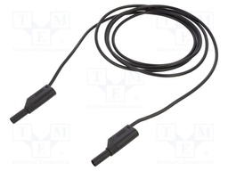 Test lead; 32A; banana plug with axial socket 4mm,both sides