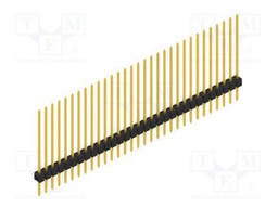 Connector: pin strips; pin header; male; PIN: 31; 2.54mm; THT; 1x31
