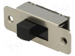 Switch: slide; Pos: 2; DPDT; 1A/24VDC; ON-ON; Mounting: screw type
