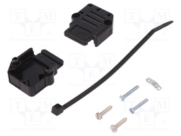 Enclosure: for D-Sub connectors; D-Sub 9pin,D-Sub HD 15pin