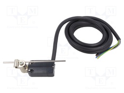Limit switch; adjustable plunger, length R 19-116mm; NO + NC