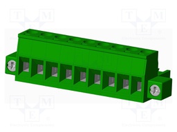 Connector: pluggable terminal block; plug; female; straight; 12A