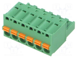 Connector: pluggable terminal block; HW; 10A; 300V; plug; female