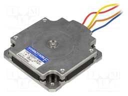 Motor: stepper; 4.5VDC; Shaft: smooth; max.98mNm; Dim: 50x50x11mm