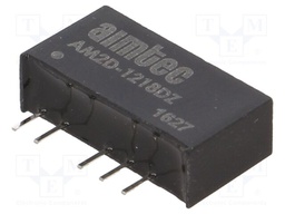 Converter: DC/DC; 2W; Uin: 10.8÷13.2V; Uout: 18VDC; Uout2: -18VDC