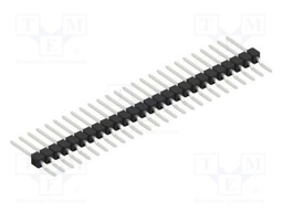 Connector: pin strips; pin header; male; PIN: 26; 2.54mm; SMT; 1x26