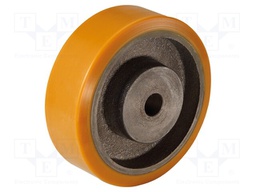 Transport wheel; Ø: 300mm; W: 100mm; Dyn.load: 25kN; 2549kg