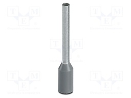 Tip: bootlace ferrule; insulated; copper; 0.75mm2; Bit len: 12mm