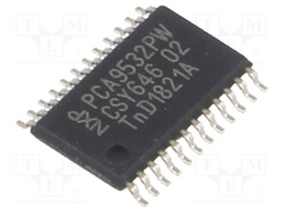 IC: interface; LED controller,I/O expander; I2C,SMBus; TSSOP24